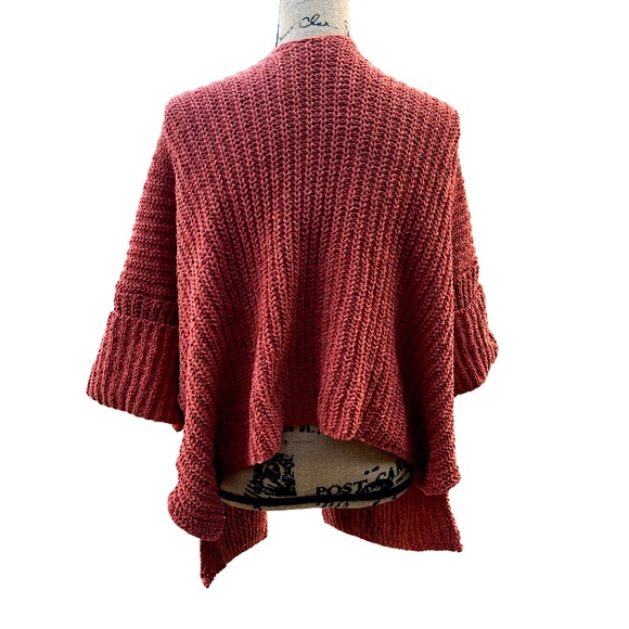 POL Oversized chunky sweater/ Rust color - Picture 4 of 5